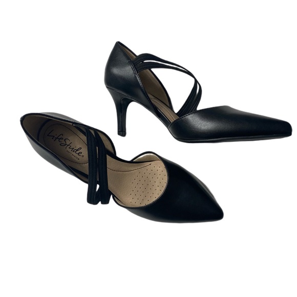COPY - LifeStride Samantha Black Pump-Multi Sizes - Picture 6 of 9